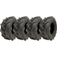 Parnells 16x6.50-8 banden met open midden en noppenprofiel voor industriële toepassingen – Wanda P328 (set van 4)