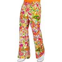 Finidi Jaren 70 broek peace party heren