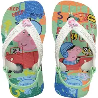 Havaianas Peppa Pig Flip Flops Infant, wit