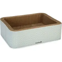 Beeztees Kero Krabmand kat - Krabkarton - Krabplank - Krabspeelgoed - 40x31x12 cm