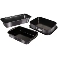 Berlinger Haus Bakblik set 3 stuks Metallic Line Carbon Pro Edition, Bakblik, Grijs