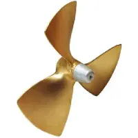 VETUS Bow410hm Bronze Propeller Grijs