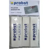 Probst Plaatmarkeringen PM, geschikt voor tuin- en landschapsarchitectuur, afmetingen 120 x 30 x 2 mm