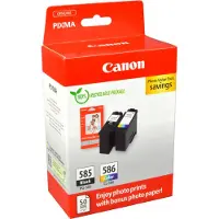 Canon PG-585 / CL-586 photo value bundel (origineel)