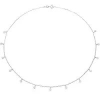 Elli - Elli Halsketting Dames Plaat Basic Mat in 925 Sterling Zilver Kettingen