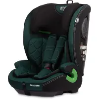 Caretero , i-Size autostoeltje voor kinderen, voorwaarts gericht, geschikt voor baby's van 76-150 cm, kleur: Vivo Smaragdgrün