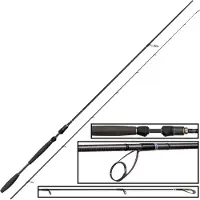 Westin W10 Spinning Rod Zwart 3.00 m / 7-28 g
