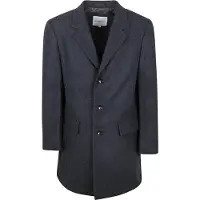 Mcgregor Coat Wool Herringbone Navy | Donkerblauw | Maat XL