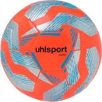 Uhlsport Player Trainingsbal - Fluorood / Zilver / Cyaan | Maat: 5