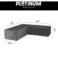 AeroCover Loungesethoes Anthracite L (235 x 235 x 100 x H70 cm)