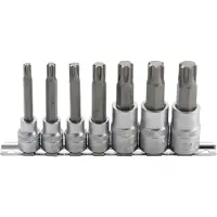 Bgs Bit-Einsatz-Satz | Antrieb Innenvierkant 10 mm (3/8") / 12,5 mm (1/2") | Keil-Profil (für RIBE) M...