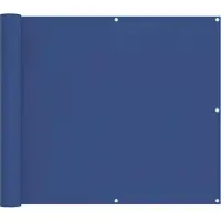 vidaXL Balkonscherm Blauw 100 x 700 cm Oxford Stof