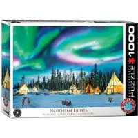 Eurographics Northern Lights - Yellowknife Puzzel (1000 stukjes)