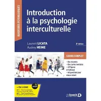 De Boeck Supérieur INTRODUCTION A LA PSYCHOLOGIE INTERCULTURELLE