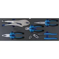 Bgs Accessoires voor gereedschapskoffers, Schuimrubberen inzetstuk voor art. 3312: Tangen set 5-delig.