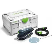 Festool ETS EC 125/3 EQ-Plus excentrische schuurmachine 400 W 125 mm borstelloos ( 576341 ) + Systainer
