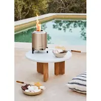 Create - 1,5 kW Tafelhaard voor buiten op rookvrije pellets - FIRE PIT COMPACT