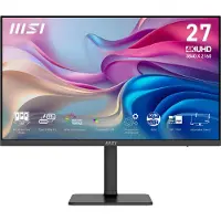 MSI MODERN MD272UPHGDE LCD-monitor Energielabel F (A - G) 68.6 cm (27 inch) 3840 x 2160 Pixel 16:9 4 ms DisplayPort, HDMI IPS LCD