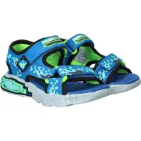 SKECHERS Mega Splash Sandalen blauw Textiel Maat 29