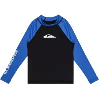 Quiksilver - Kid's Everyday UPF50 L/S - Lycra 6 Years, zwart