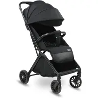 Luvion Oslo Buggy - Plooibuggy lichtgewicht inklapbaar - Zwart - Inclusief Gratis Travel Bag