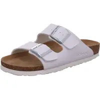 Rohde ALBA Damenschuhe Hausschuhe Pantolette Weiß Freizeit