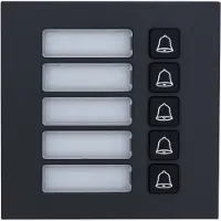 Dahua VTO4202FB-MB5 Drukknopmodule met 5 knoppen