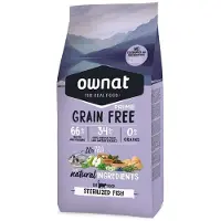 No Brand Owncat Prime Graanvrije Gesteriliseerde Vis 3 kg Voeding
