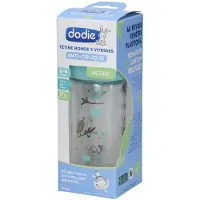 Dodie Anti-Colique Zuigfles Groen Vogels 0-6 Maanden 270ml 1 St Flesjes