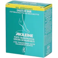 Akileine Groen Bruistabletten Voetbad Biactif 84 gram