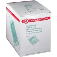 Noba Absorberend Pad Steriel 10x15cm 9350963 25 St Compressen