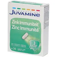 Juvamine Zink Immuniteit 30 St Capsules