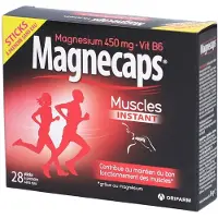 Magnecaps Spieren Instant Stick 28 St Zakje