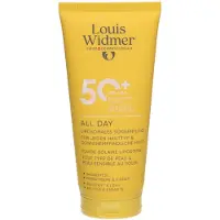 Louis Widmer All Day Spf50+ Liposomale Zonnemelk Licht Geparfumeerd 200 ml Zonnecrème