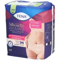 Tena Silhouette Plus High Waist Crème Medium | 9 stuks