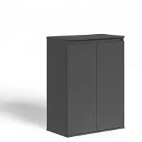 Vicco Claus Ladekast – 74 x 99.6 cm met 2 deuren Antraciet