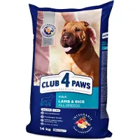 Club 4 paws Honden Droogvoer Lam en Rijst 14kg
