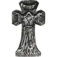 Folat Grafsteen Kruis Halloween (33x57cm)