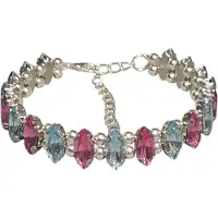 Fashion Jewelry Verstelbare stras kralen armband.