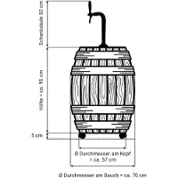 Ich-zapfe BARRIQUE-Biertap mobiele bier bar, complete set, NC Adapter
