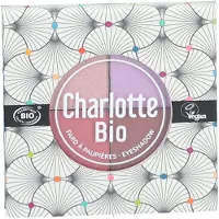 Charlotte Bio Palette met 4 organische oogschaduwpaletten - Luxe 4x1,4 g Poeder