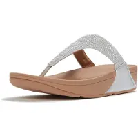Original Brands ec5 Teenslippers | Maat 36 Dames Zilver