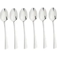 KINGHOFF 1333- 6-delige eetlepel set - 6 persoons - glans - 18/10 staal