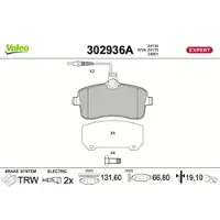 Valeo 302936A Remblokken