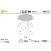 Valeo 302271A Remblokken