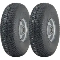 Parnells 4.10/3.50-4 Grasmaaierband met stalen velg, 4-laags, P332, 20 mm lagers (set van 2)
