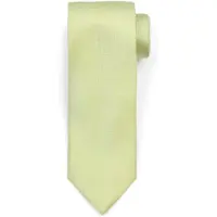 Suitable Zijde Stropdas Lime Groen -