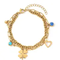 Timi Of Sweden Edeline - Multi Charm Armband