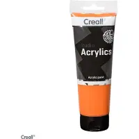 Creall Acrylverf Oranje - 250ml - Acrylverf voor kunstschilders