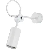 Nowodvorski Lighting Wandlamp Eye, dimbaar, wit / opaal, Woon-/ Eetkamer, metaal, Modern, wandlamp
